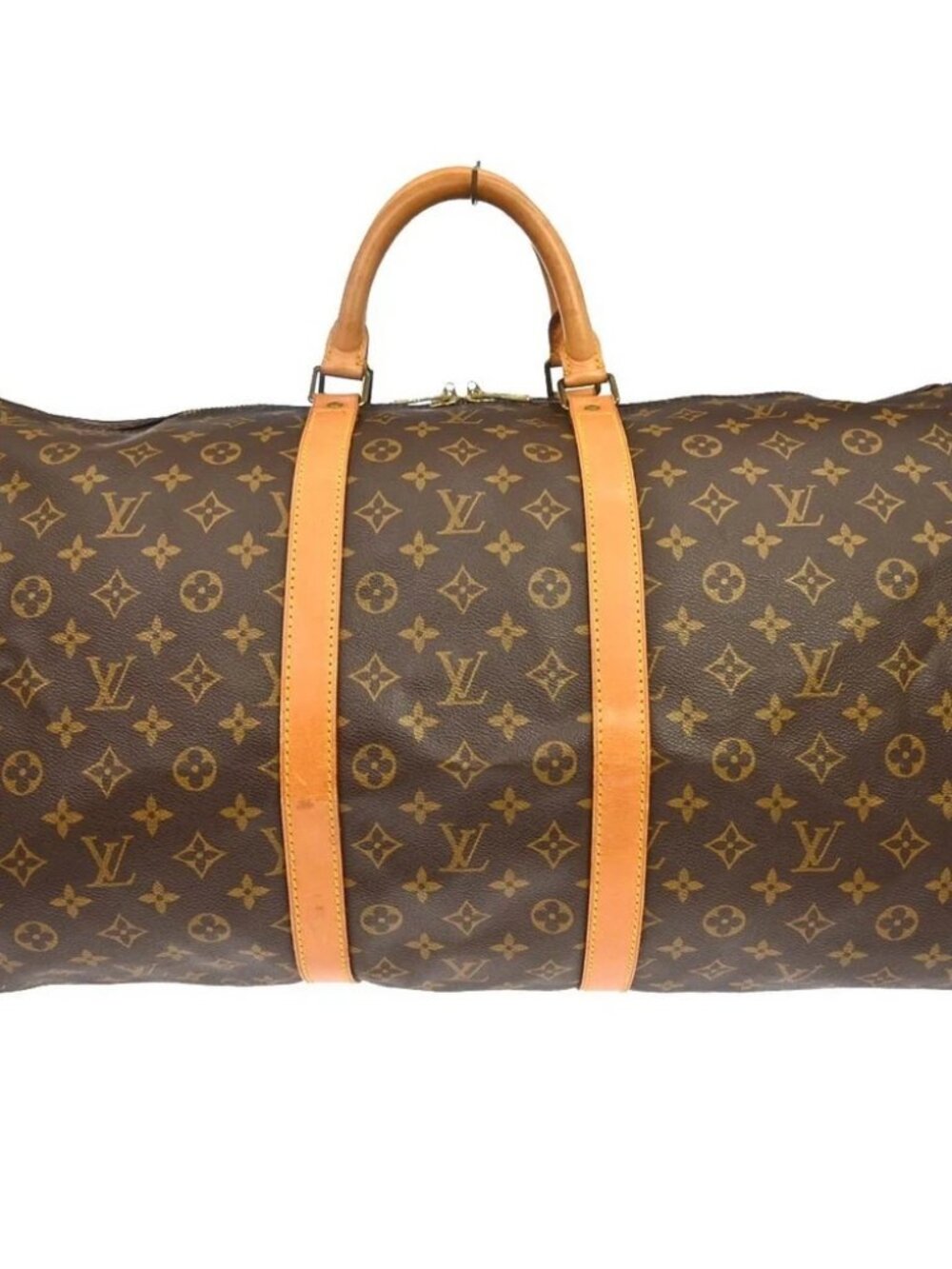 Louis Vuitton Keepall 55 Travel Handbag Monogram